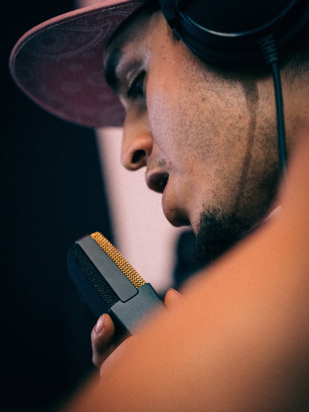 Recording with a microphone